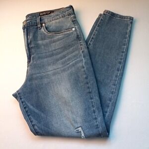Blank NYC Denim Jeans Size 31/12 The Great Jones High Rise Skinny Medium Wash